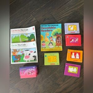 Homeschool Phonics Materials - preschool, kindergarten, 1st